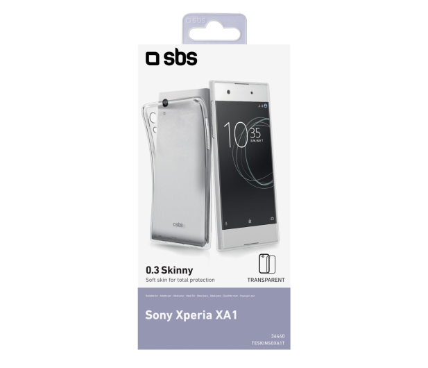 Etui Skinny do Sony Xperia X A1 przezroczyste - 1451753 - zdjęcie 2
